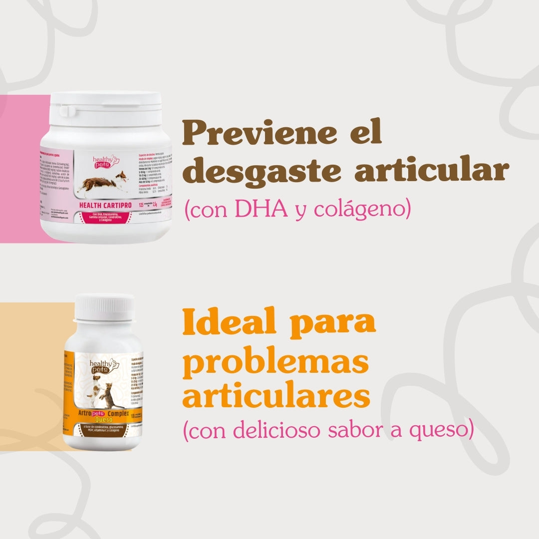 PACK Articulaciones fuertes CARTIPRO + ARTRO PETS