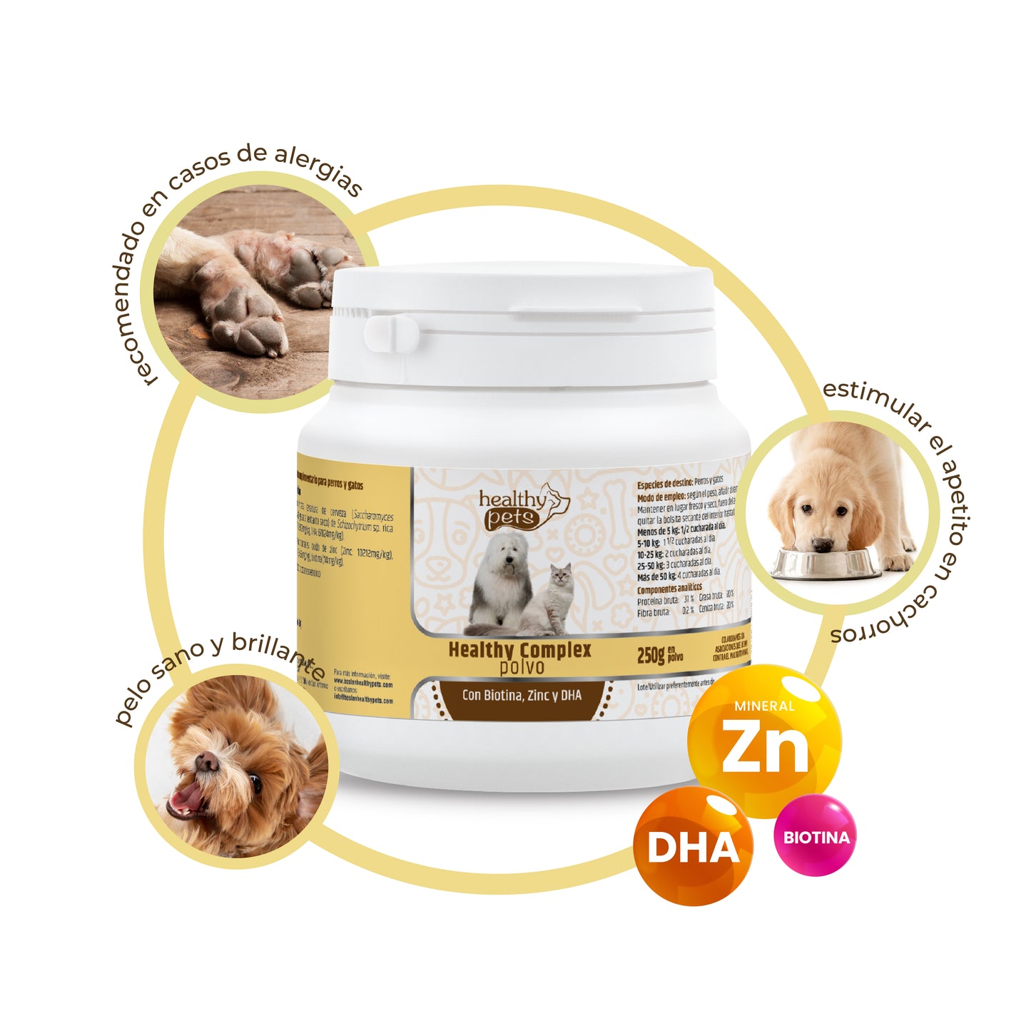 Complementos alimenticios para mascotas - Beslan Healthy pets