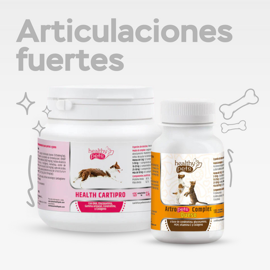 PACK Articulaciones fuertes CARTIPRO + ARTRO PETS
