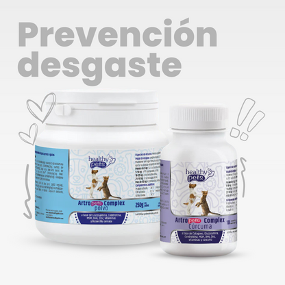 PACK Prevención desgaste COMPLEX CÚRCUMA + COMPLEX POLVO