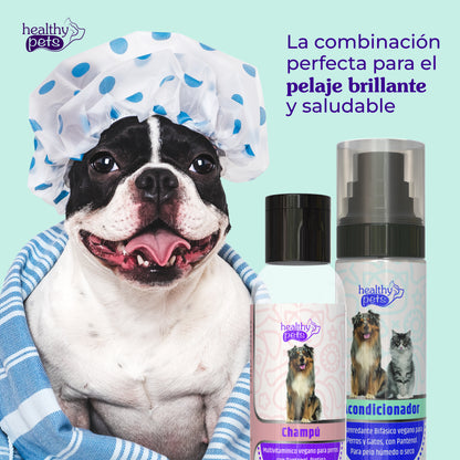 ACONDICIONADOR DESENREDANTE BIFÁSICO PARA PERROS Y GATOS 35 ml