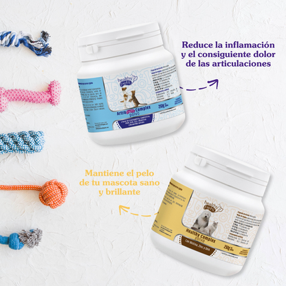 HEALTHY COMPLEX polvo - pelo sano perros y gatos
