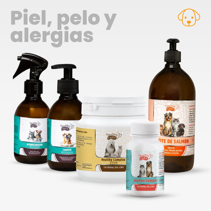 Pack Piel, pelo y alergias para Perros