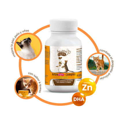 ARTRO-PETS COMPLEX SABOR A QUESO - ARICULACIONES PERROS Y GATOS