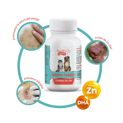 HEALTHY COMPLEX - pelo perros y gatos
