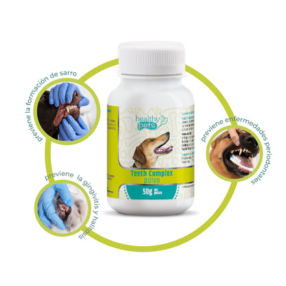 TEETH COMPLEX - Dientes sanos perros y gatos
